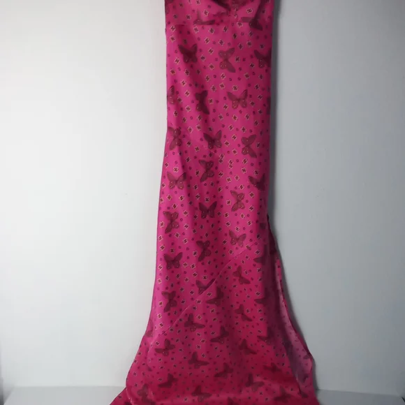 Urban Outfitters Samira Butterfly Slip Dress Size L NWOT - Picture 3 of 10